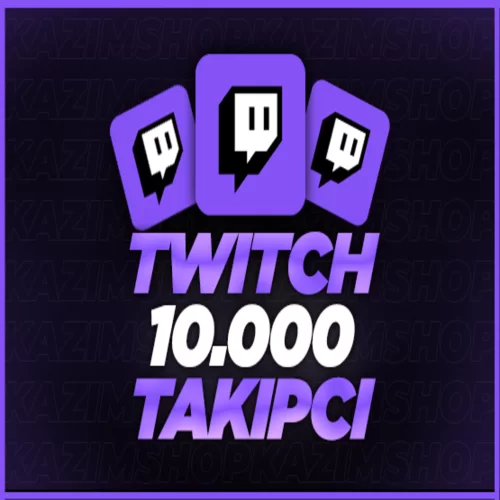  ⭐GARANTİLİ TWİTCH 10.000 TAKİPÇİ⭐